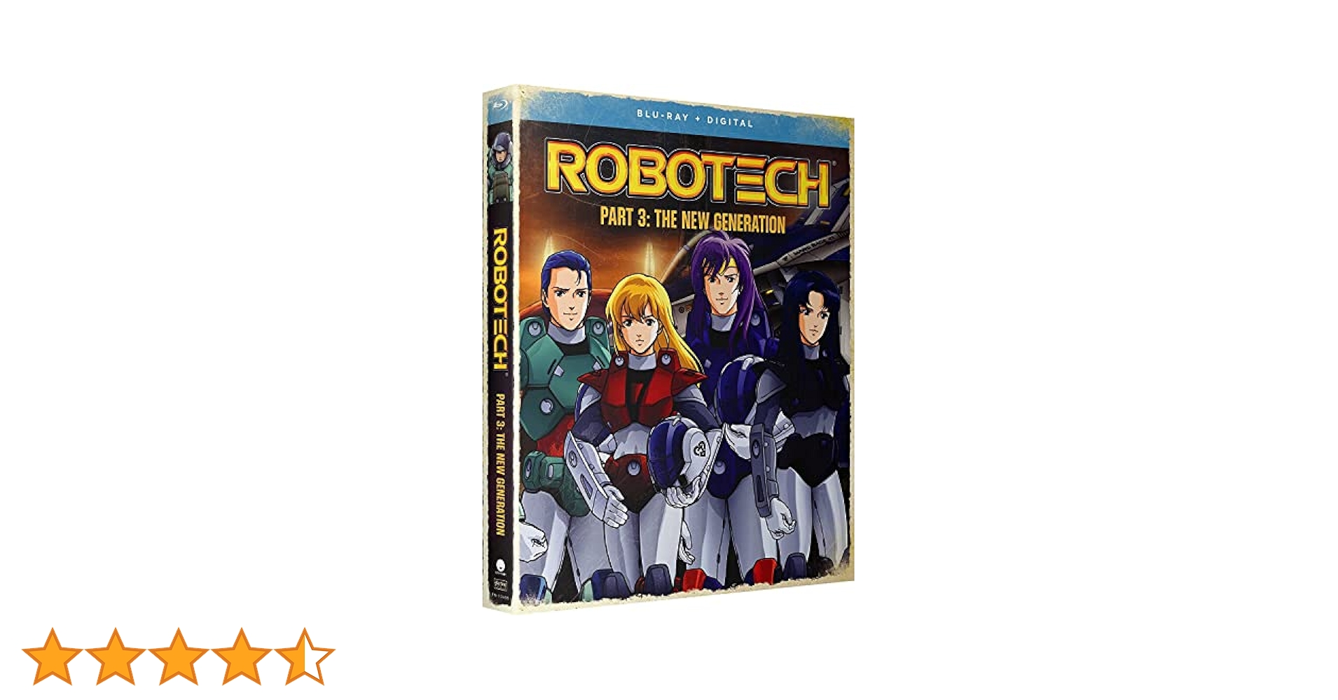 RoboTech: Part 3: The New Generation (Blu-ray) : Carl Macek